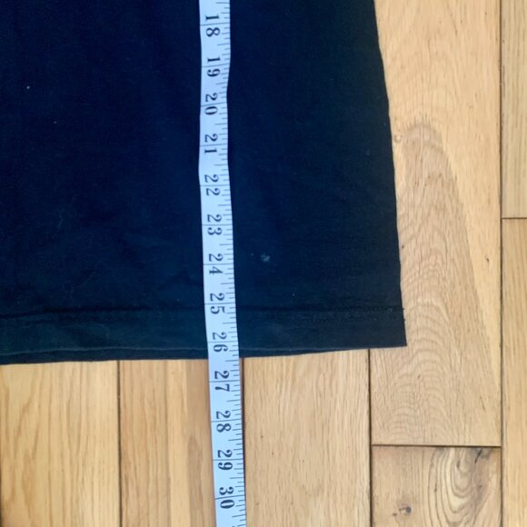 Y2K Volcom Long Sleeve Tee Shirt Youth XL Men's Small Black Big Logo Print - Picture 5 of 5